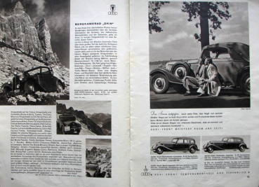 "Die neue Frau - Sonderheft der Auto-Union" Factory-Magazine 1936 (2900)